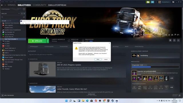 Euro Truck simulator 2 LIVESTREAM 🔴 #19 op Windows 11 смотреть онлайн