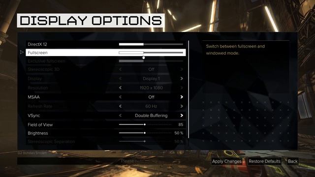 How to Change Display Mode in Deus Ex Mankind Divided - Full Screen, Windowed, Borderless смотреть онлайн