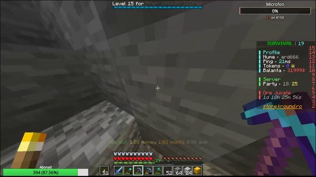🔴 [LIVE] Continuarea.. Ferma de XP Automata pe serverul mc.kround.ro смотреть онлайн