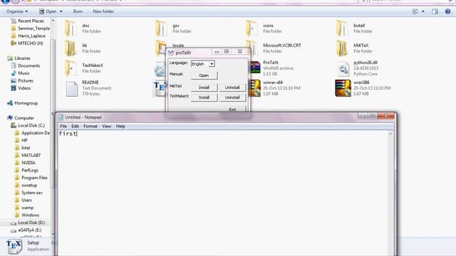 How To install and configure LaTex on Windows смотреть онлайн