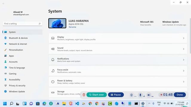 BERJAYA UPGRADE - Windows10 ke Windows11. Menarik juga Windows 11 terbaru ini. смотреть онлайн