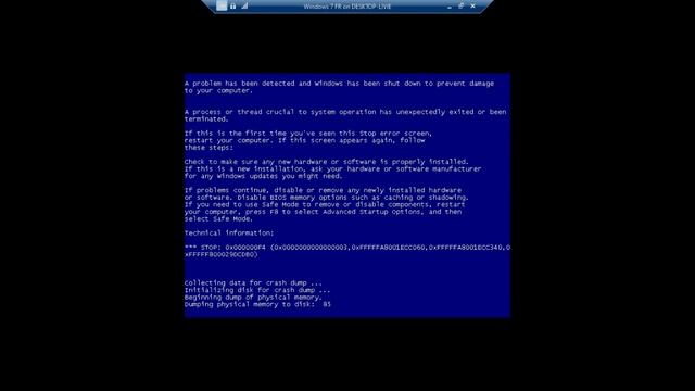 Is Triggering a BSOD in Windows 7 with the Task Manager actually possible?! 😲🤔🤯 смотреть онлайн