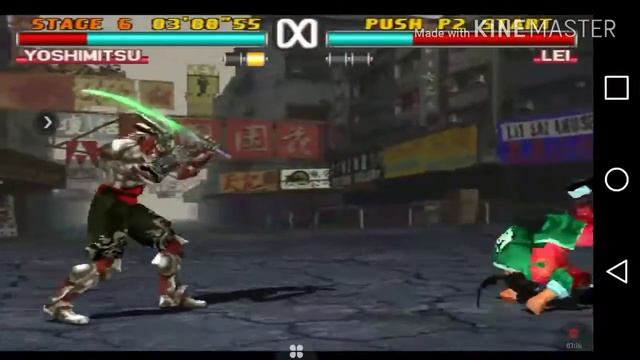 Tekken 3 Yoshimitsu Arcade Mode смотреть онлайн