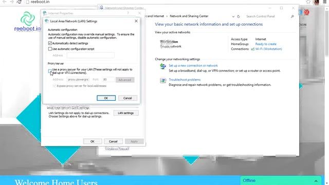 Change Proxy Settings in PC for Windows 10 смотреть онлайн