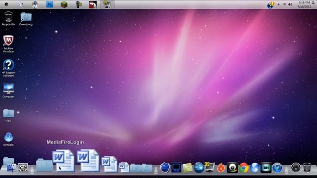 My Windows 7 looks like a Mac смотреть онлайн