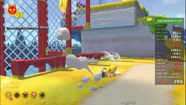 Super Mario Bowser's Fury | Yuzu EA 1804 | Playable On Geforce 940MX смотреть онлайн