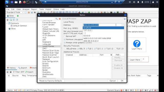 OWASP ZAP Proxy смотреть онлайн