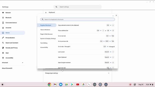 Lenovo Flex 5 Chromebook : How to view all keyboard shortcuts list смотреть онлайн