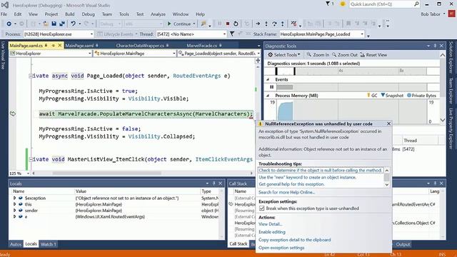 Windows 10 development for absolute beginners Hero Explorer Displaying Character Details смотреть онлайн