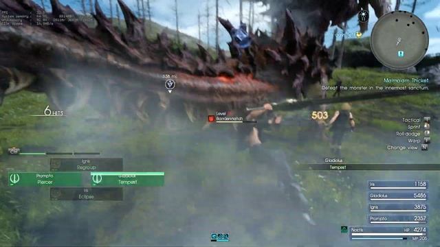 [Gaming] Final Fantasy XV Windows Edition | Malmalam Thicket - Level 38 Bandersnatch смотреть онлайн