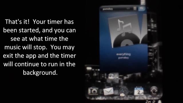 SleepTimer - a music sleep timer for webOS смотреть онлайн