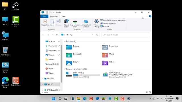 windows 11 New Snap Layouts Feature смотреть онлайн