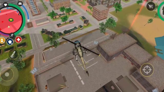 Iron Rope: Hero Miami | Flying Army Helicopter Fight Robot Car - Android gameplay смотреть онлайн