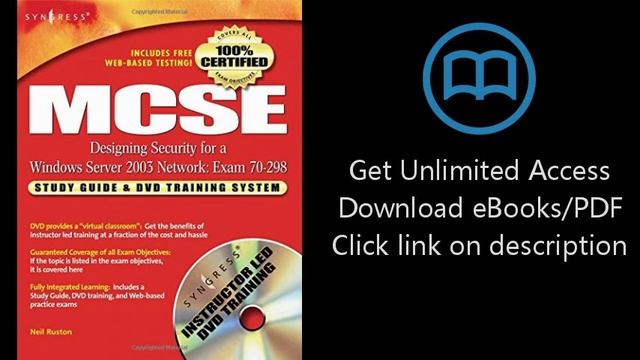 Download MCSE Designing Security for a Windows Server 2003 Network: Exam 70-298 [P.D.F] смотреть онлайн