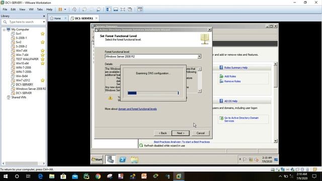 How to install ADDS, DNS & CREATE A NEW DOMAIN IN FOREST смотреть онлайн
