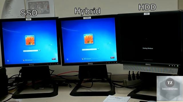 SSD vs. HDD vs. Seagate Hybrid SSHD speed test смотреть онлайн