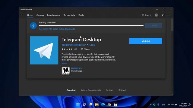 How to Install Telegram Application on Windows 11 - Best Tutorial смотреть онлайн