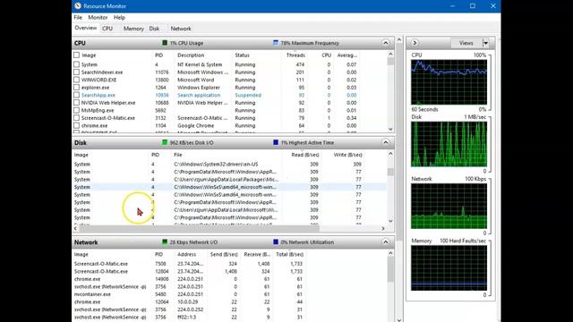 Troubleshooting with the Resource monitor смотреть онлайн