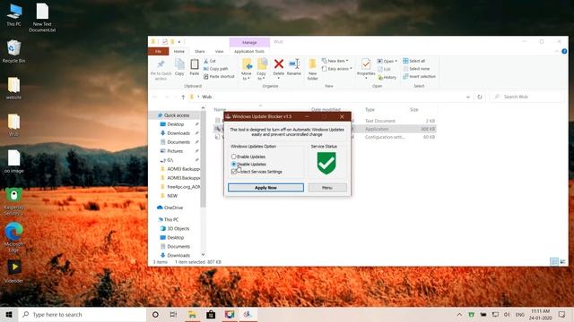 Windows 10 Update Disabled Easy Method смотреть онлайн