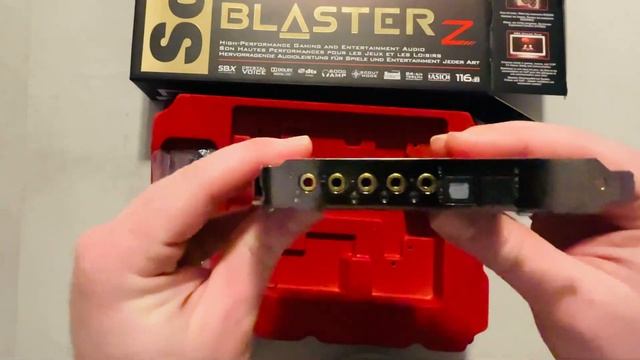 Creative Sound Blaster Z - Unboxing - PCIe Gaming Sound Card смотреть онлайн
