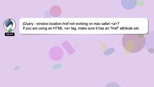 jQuery : window.location.href not working on mac safari a ? смотреть онлайн