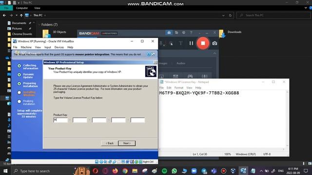 Windows XP on VirtualBox! Part 1: Setup смотреть онлайн