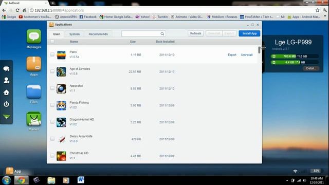 How to manage your android from your computer with Airdroid! No Root needed! смотреть онлайн
