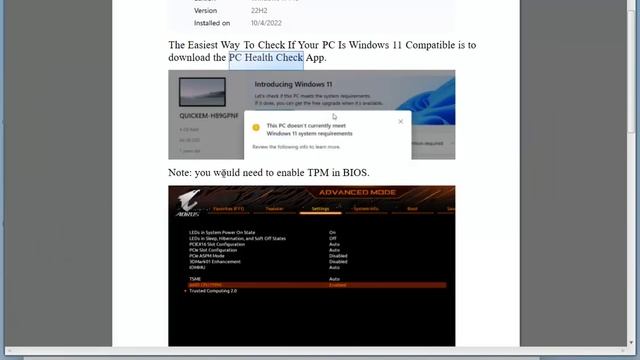 Easiest Way To Check If Your PC Is Windows 11 Compatible смотреть онлайн
