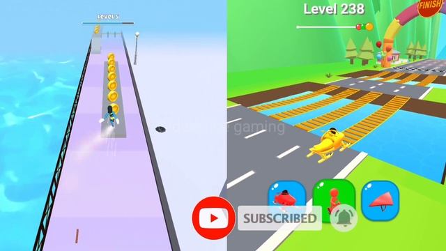 Slap and run 3D | shape shifting new hyper casual game (android, iOS) gameplay смотреть онлайн
