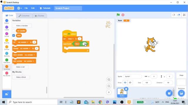 Learn Scratch Programming| How to use Repetition and Selection in Scratch смотреть онлайн