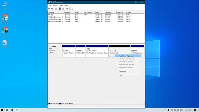 ⚙️How to create Partition in Windows 10/8/7 | Partition Hard Drives/SSD | Without Formatting ⚙️ смотреть онлайн