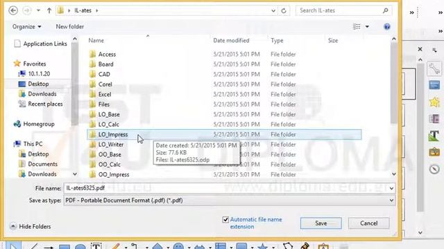 You can see a presentation which is already open. Save it in pdf format as forLinux.pdf to the... смотреть онлайн
