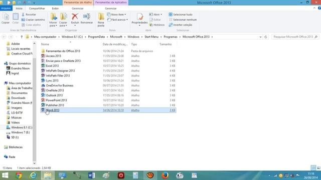Word 2013 instalado no Windows 8.1 смотреть онлайн