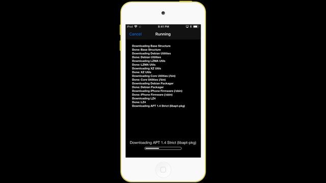 Th0r 1.4.6 on my iPod - Installing Cydia and all updates in order смотреть онлайн