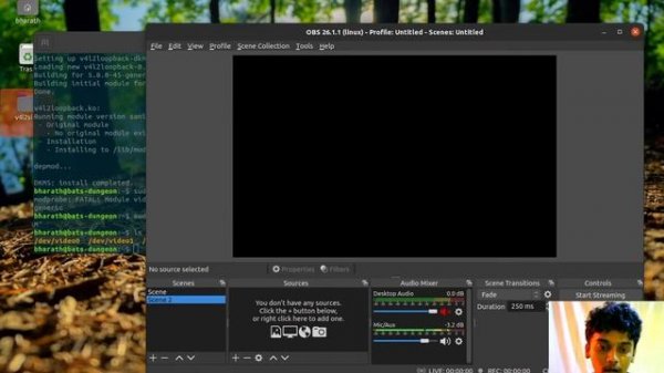 How to install virtual cam extension for OBS-Studio in Linux