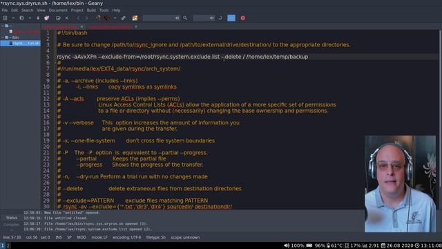 Sync your Linux system files with rsync смотреть онлайн