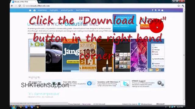 How To Download Internet Explorer 9.0 Beta HD смотреть онлайн