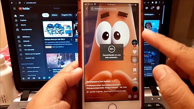 📲🔥COMO PONER FONDOS DE PANTALLA ANIMADOS EN CUALQUIER IPHONE CON/SIN JAILBREAK...¡¡📱🌈 смотреть онлайн