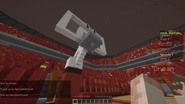 Dream And George BULLYING Sapnap In Minecraft Basketball