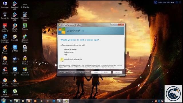 تنصيب الإصدار الحديث للويندوز 11 لسنة 2018 Windows 11 SkinPack for Win7 10 смотреть онлайн