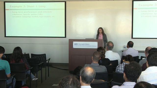 The Potential for Personalization in Web Search - Susan Dumais - ISR Seminar смотреть онлайн