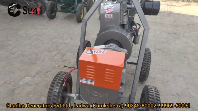 10kva12kva Diesel Generator Anaj Mandi main chalane K liyey with Tyre NearBy|अनाज मंडी के लिए जनरेट смотреть онлайн