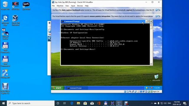 Winserver in VirtualBox XP смотреть онлайн