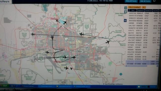 Workin on my windows xp machine in 2022 - trackin the airplane gang bangers from KDVT ~ смотреть онлайн