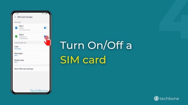How to Turn On/Off SIM card - Samsung [Android 11 - One UI 3] смотреть онлайн