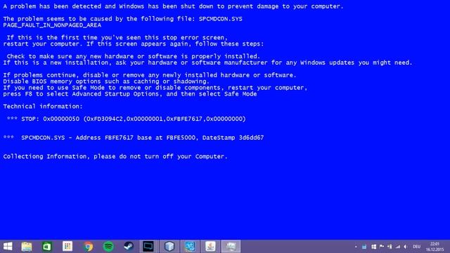 Fake BSOD in Java смотреть онлайн