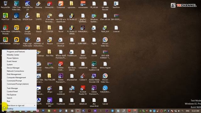 How to disableวิธีปิดປິດຂໍ້ຄວາມ "Test Mode" WINDOWS 7/8/10 смотреть онлайн