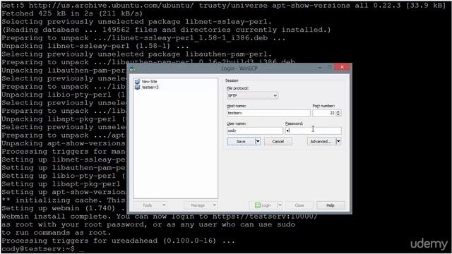 040 Using WinSCP for Windows смотреть онлайн