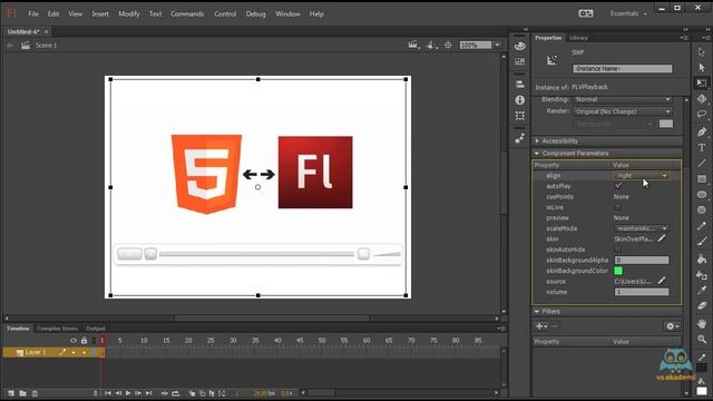 57. Flashta MP4 Video Oynatıcı Oluşturmak ve Haricii Videoları Oynatmak смотреть онлайн