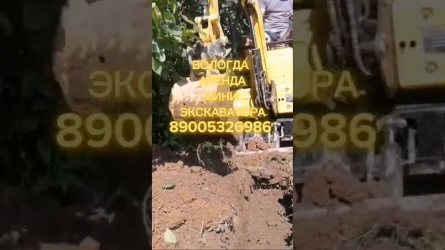 #miniexcavator #аренда #вологда #лето смотреть онлайн